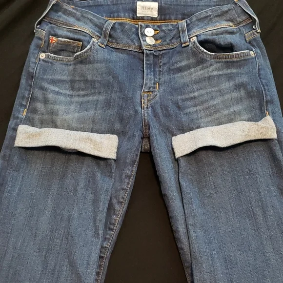 Hudson Jeans, Ginny Crop w/ cuffs, Size 28 - Picture 7 of 8